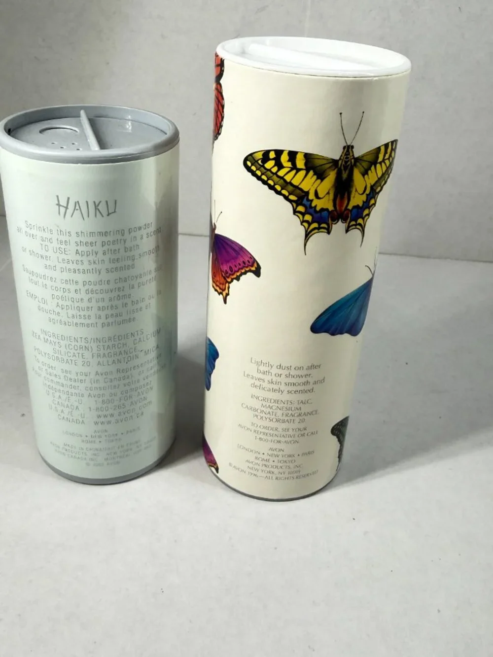 Avon perfumed talc